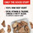 Stella & Chewy's Single Ingredient Freeze-Dried Beef Heart Treats for Dogs, 3oz