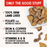 Stella & Chewy's Single Ingredient Freeze-Dried Lamb Liver Treats for Dogs, 3oz
