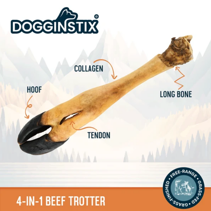 Dogginstix Beef Feet Dog Chew