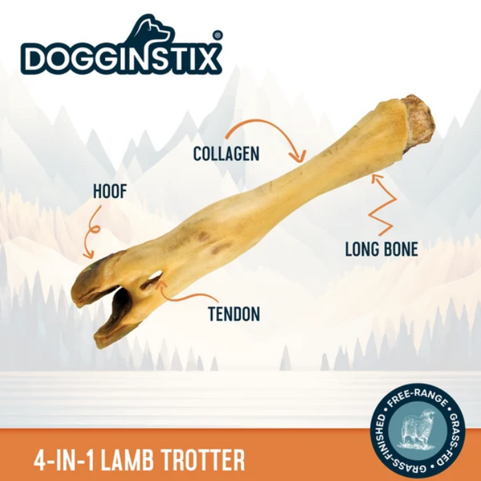 Dogginstix Lamb Feet Dog Chew