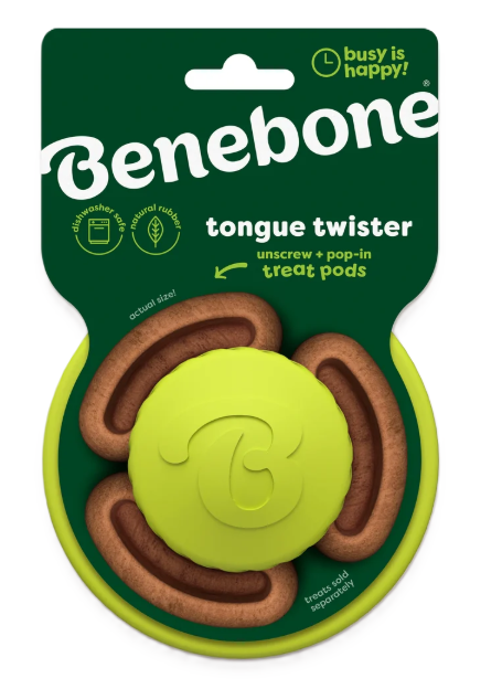 Benebone Tongue Twister Treat Puzzle Dog Toy