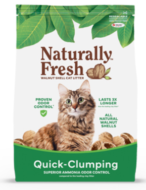 Naturally Fresh Walnut Shell Quick Clumping Formula Cat Litter