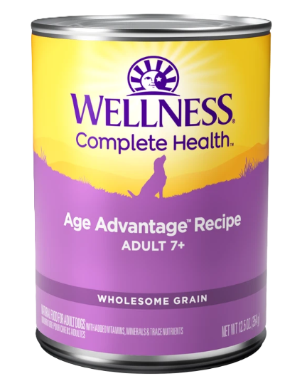 Wellness Complete Health Natural Senior Health Chicken and Sweet Potato Recipe Wet Canned Dog Food, 12.5oz