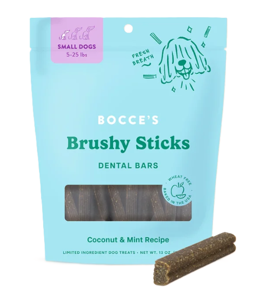 Bocce's Bakery Brushy Sticks Dental Bars