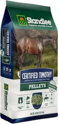 Standlee Certified Timothy Grass Pellets, 40lbs