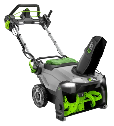 EGO Power+ 21" Single Stage Snowblower with Peak Power Kit (includes 2* 6.0Ah Batteries, Dual Port Charger)