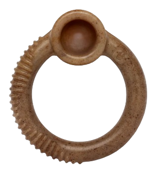 Benebone Dog Ring Dog Chew Toy, Bacon