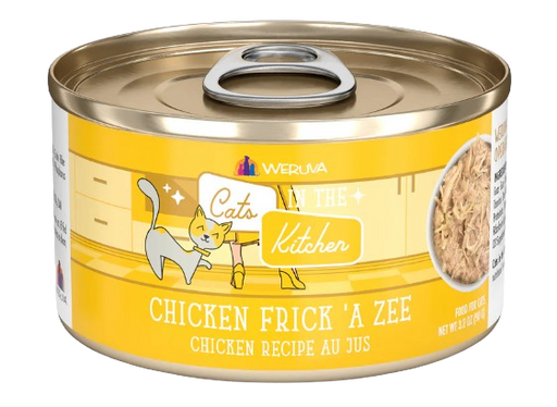Cats in the Kitchen  Chicken Frick 'A Zee Chicken Recipe Au Jus Canned Cat Food, 3.2oz