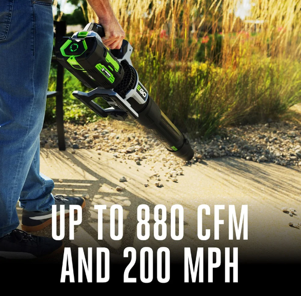 EGO 880 CFM Cordless Blower Kit (2* 4Ah Batteries, 320W Charger)