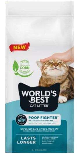 World's Best Cat Litter Poop Fighter