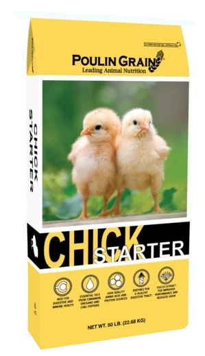 Poulin Grain Chick Starter Crumbles
