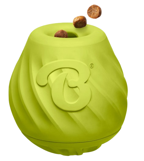 Benebone Pawbler Natural Rubber Treat-Dispensing Dog Toy