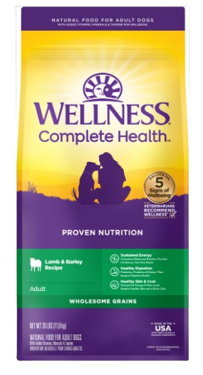 Wellness Complete Health Natural Lamb & Barley Recipe Dry Dog Food