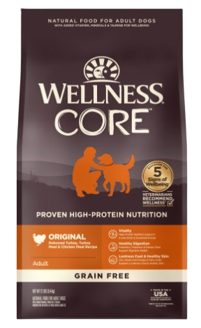 Wellness CORE Natural Grain Free Original Turkey & Chicken Recipe Dry Dog Food