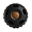 WOOF The Pupsicle Refillable Dog Toy Power Chewer, Black