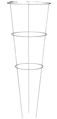 33" Tomato Cage - 3 Ring 3 Leg