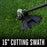 EGO 16" Powerload String Trimmer with Telescopic Carbon Fiber Shaft Kit (Includes 2.5Ah Battery, 56V Charger)
