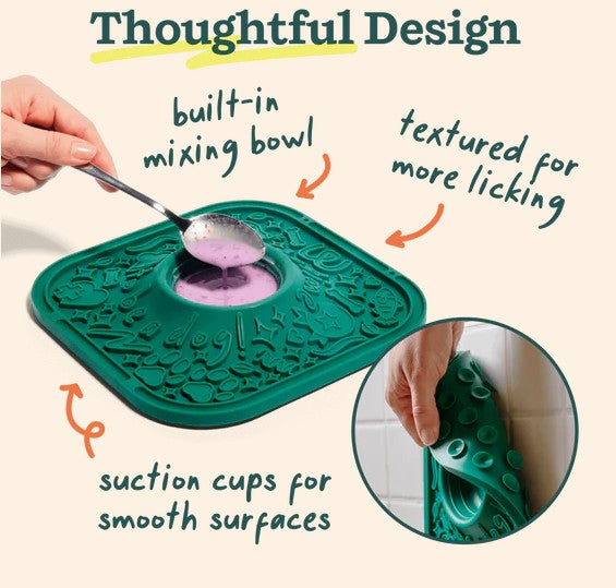 WOOF The LickMat Calming Mat for Dogs
