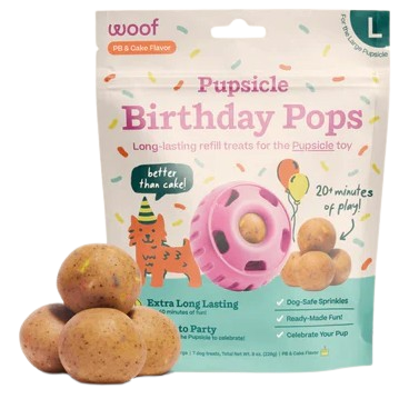 WOOF Pupcicle Birthday Pops for Dogs