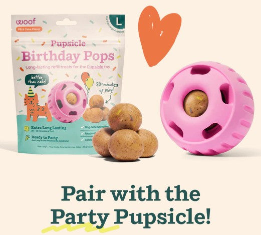WOOF Pupcicle Birthday Pops for Dogs