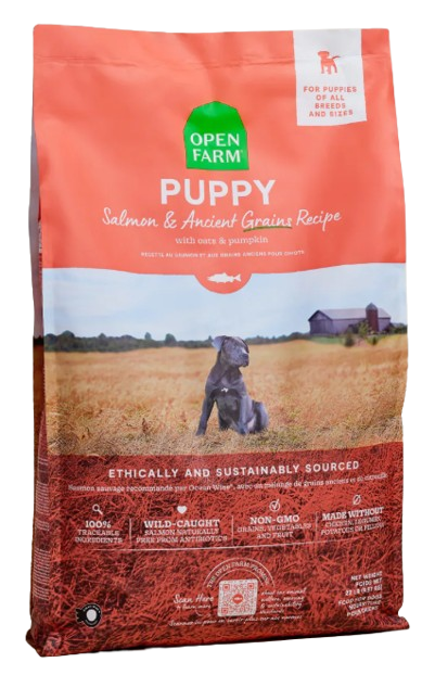 Open Farm Salmon & Ancient Grains Puppy Kibble