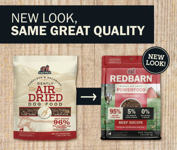 Redbarn Air Dried Powerfood Beef Recipe Dog Food