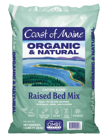 Coast of Maine Organic & Natural Castine Blend Raised Bed Mix, 2 cu ft