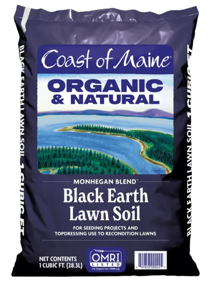 Coast of Maine Organic & Natural Monhegan Blend Black Earth Lawn Soil