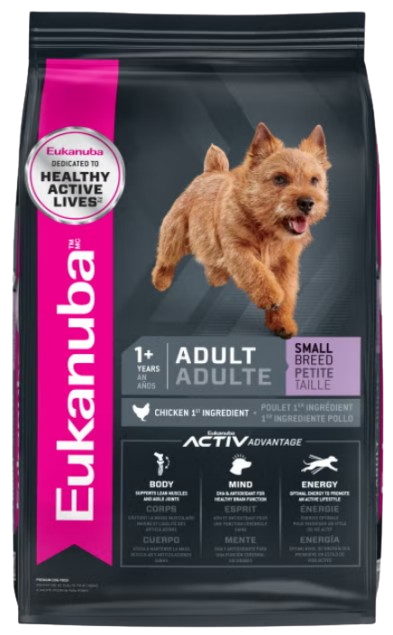 Eukanuba Adult Small Breed Dry Dog Food, Chicken