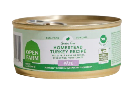 Open Farm Homestead Turkey Pâté Grain Free Canned Cat Food