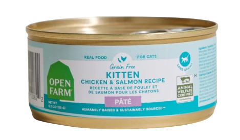 Open Farm Kitten Chicken & Salmon Pâté Canned Cat Food