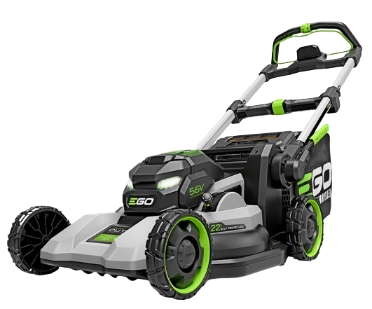 EGO 22" Lawn Mower Super Composite Deck with Select Cut System Kit (10Ah Battery, 700w Turbo Charger)