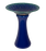 Ceramic Blue/Green Sunflower Birdbath (22" H x 18" Dia. - Blue)