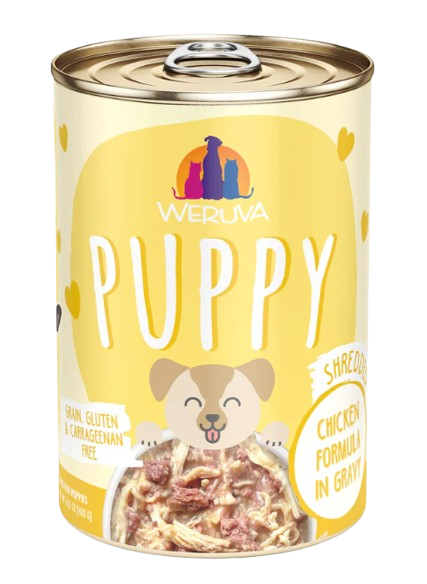 Weruva Puppy Chicken Formula in Gravy Canned Dog Food, 14oz