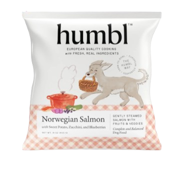 humbl Norwegian Salmon Frozen Dog Food, 14oz