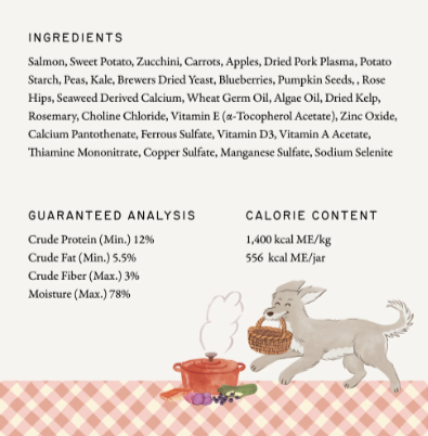 humbl Norwegian Salmon Frozen Dog Food, 14oz
