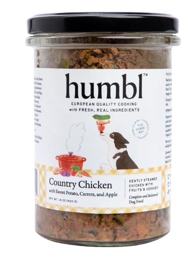 humbl Country Chicken Pantry Jar Dog Food, 14oz