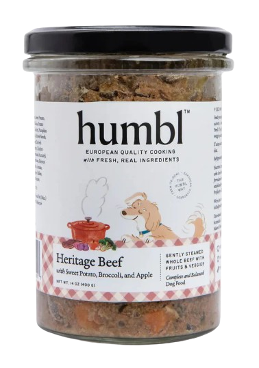 humbl Heritage Beef Pantry Jar Dog Food, 14oz