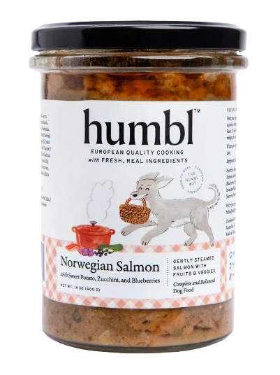 humbl Norwegian Salmon Pantry Jar Dog Food, 14oz