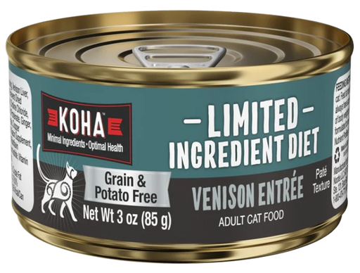 KOHA Limited Ingredient Diet Venison Entrée Canned Cat Food