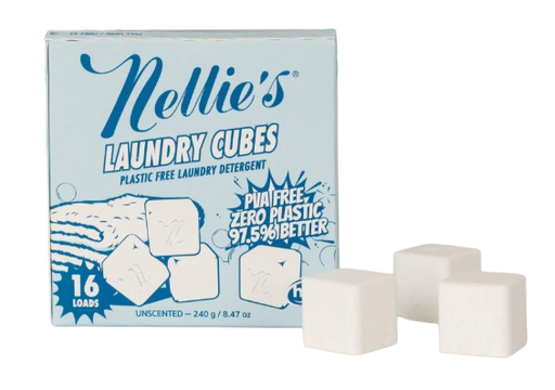 Nellie's Laundry Cubes Pre-Measured Laundry Detergent Cubes - 16 Loads