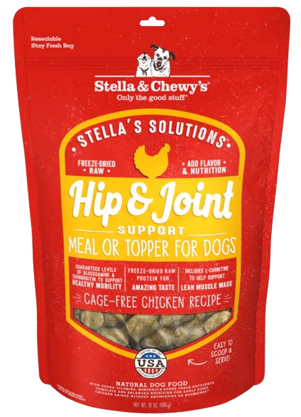 Stella & Chewy's Stella’s Solutions Hip & Joint Support for Dogs, Meal or Topper, 4.25oz