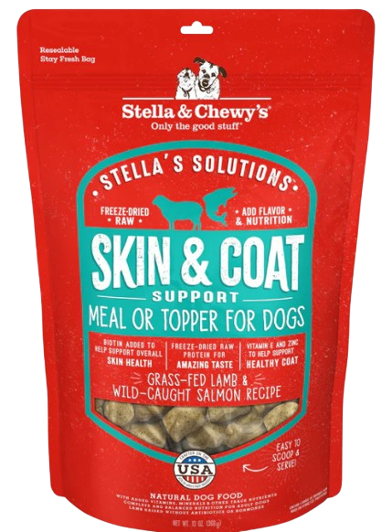 Stella & Chewy's Stella’s Solutions Skin & Coat Support for Dogs, Meal or Topper, 4.25oz
