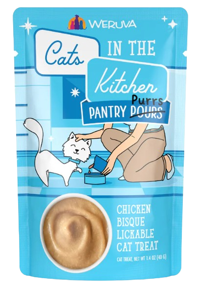 Weruva Cats in the Kitchen Pantry Purrs Chicken Bisque Lickable Cat Treat, 1.4oz
