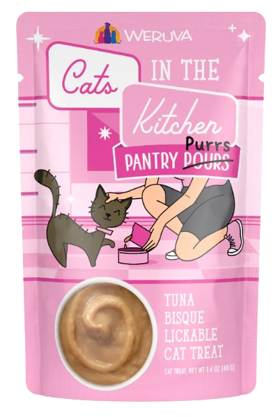 Weruva Cats in the Kitchen Pantry Purrs Tuna Bisque Lickable Cat Treat, 1.4oz