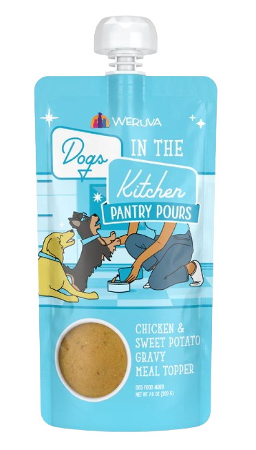 Weruva Dogs in the Kitchen Pantry Pours Chicken & Sweet Potato Gravy Meal Topper, 7oz