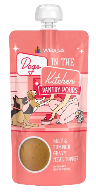 Weruva Dogs in the Kitchen Pantry Pours Beef & Pumpkin Gravy Meal Topper, 7oz
