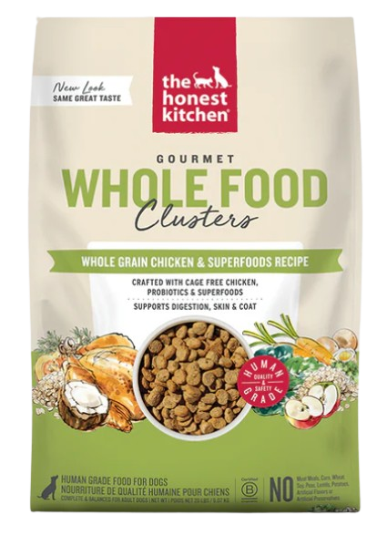 The Honest Kitchen Whole Grain Chicken & Oat Whole Food Clusters Dry Dog Food