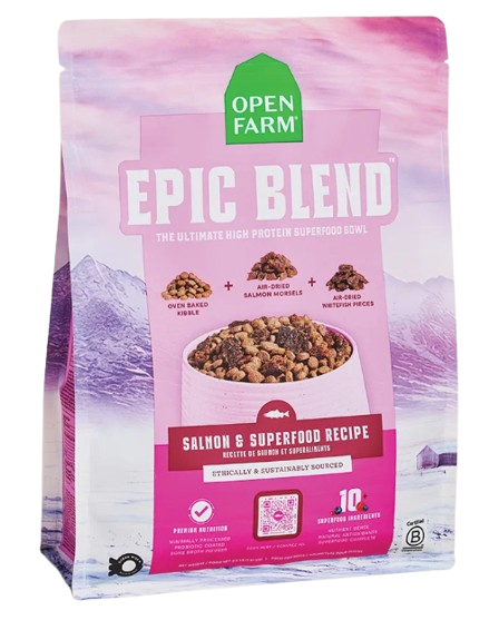 Open Farm Epic Blend Salmon & Superfood Dry Dog Food