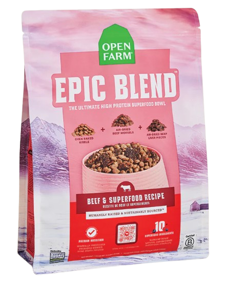 Open Farm Epic Blend Beef & Superfood Dry Dog Food